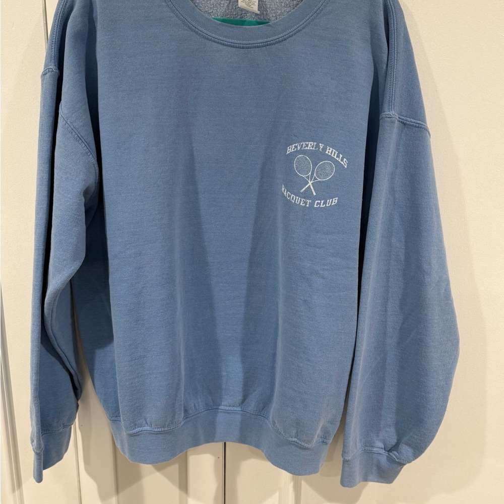 Project Social T Light Blue Crewneck Sweater - Picture 2 of 7